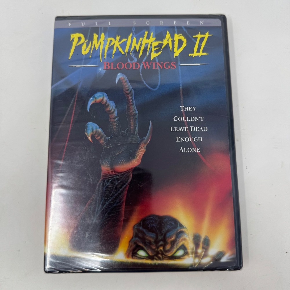 Pumpkinhead II Blood Wings DVD 1994 Horror Movie Full Screen New Sealed